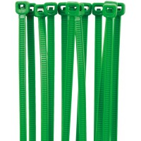 Abraçadeira Serrilha Nylon ASN-V 2,5x160mm verde (100pçs) 199.0104